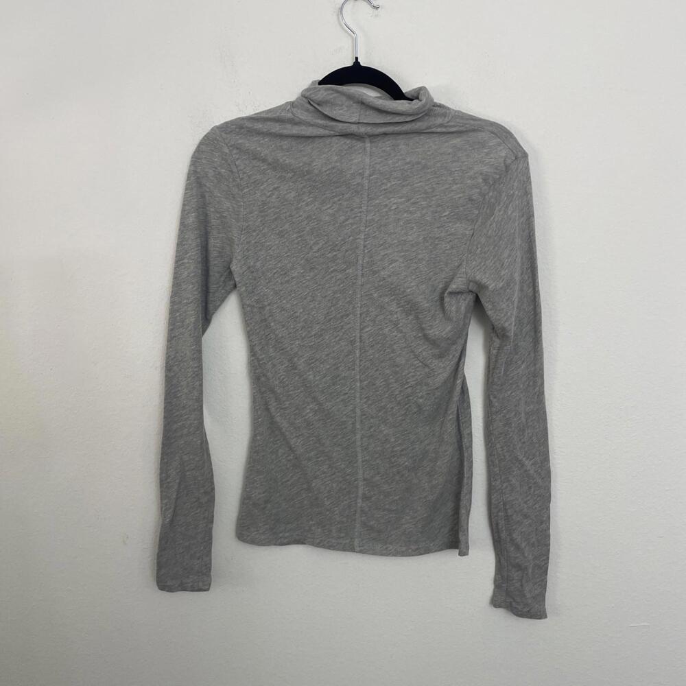 Roosevelt Turtleneck in gray LA Made SMALL NWT - Picture 3 of 6